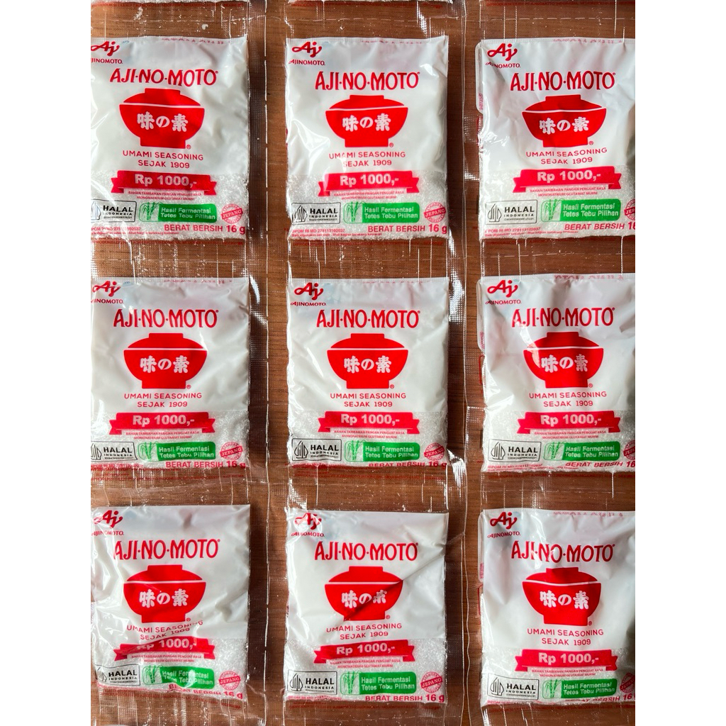 micin msg ajinomoto 16g 1000 an pitsin penyedap rasa