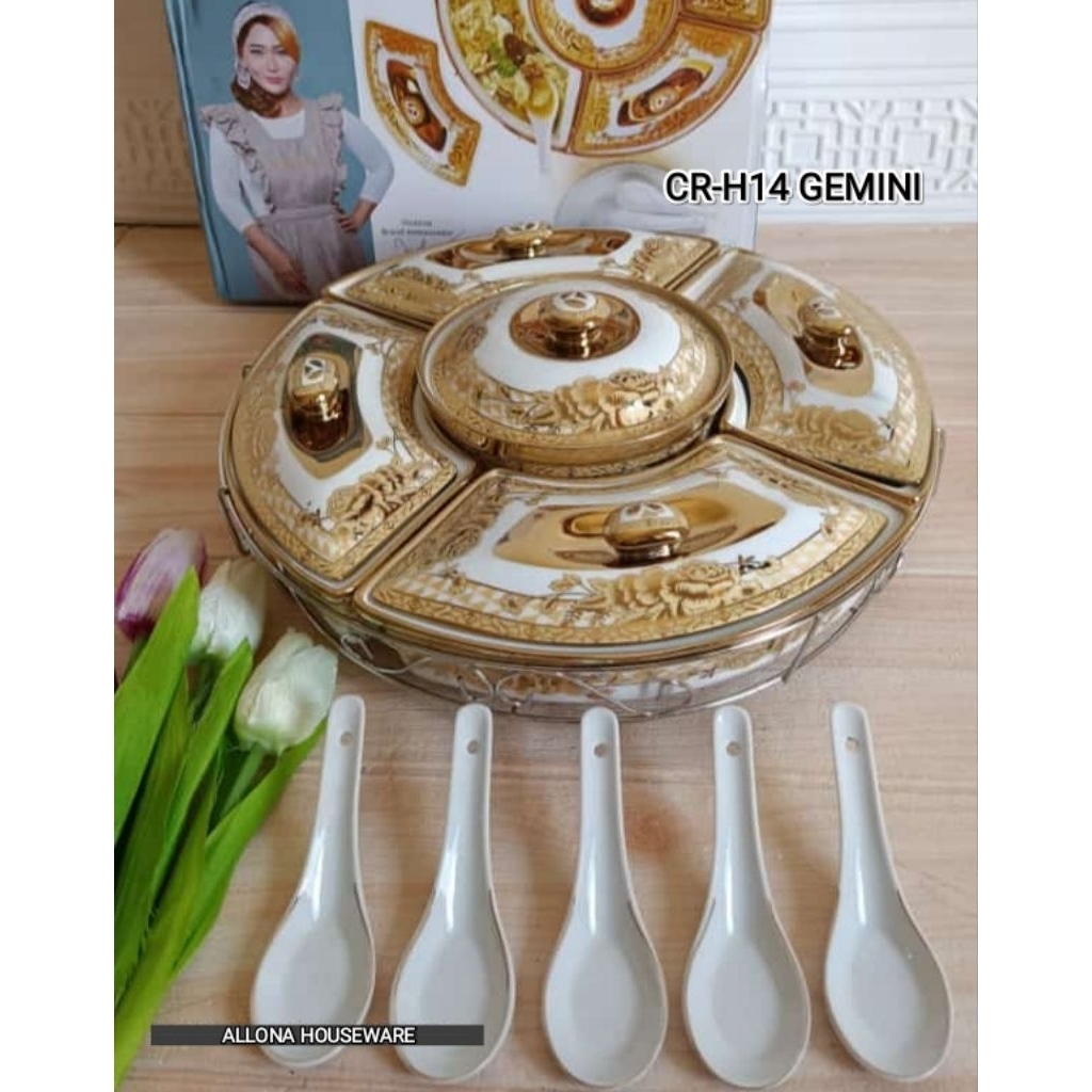 (PACKING KAYU) PRASMANAN PUTAR KERAMIK VICENZA HC-14