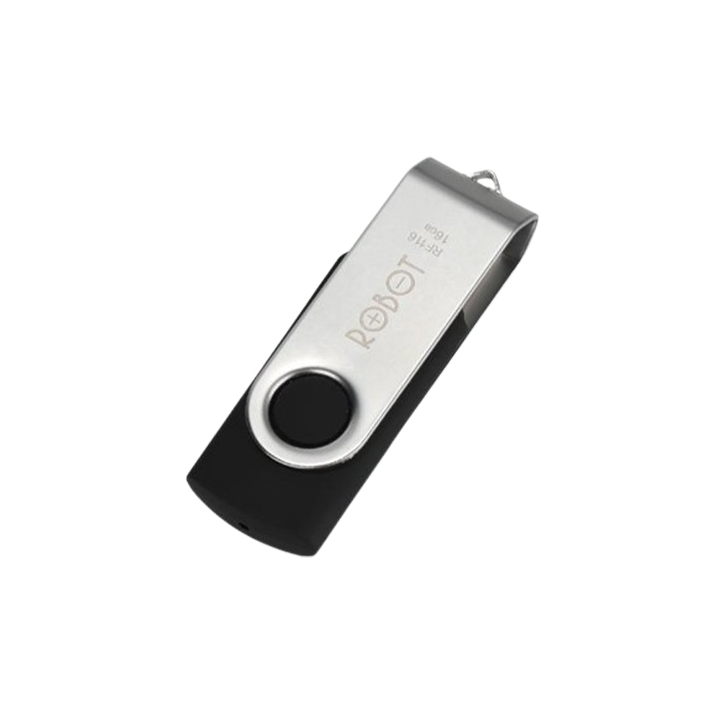 Flashdisk ROBOT 16GB Black