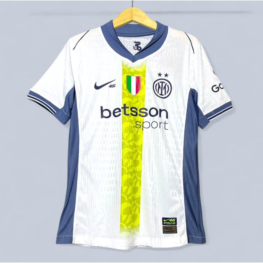 PLAYER ISSUE - Jersey bola inte.r mylan special valentino rossi baju bola dewasa special