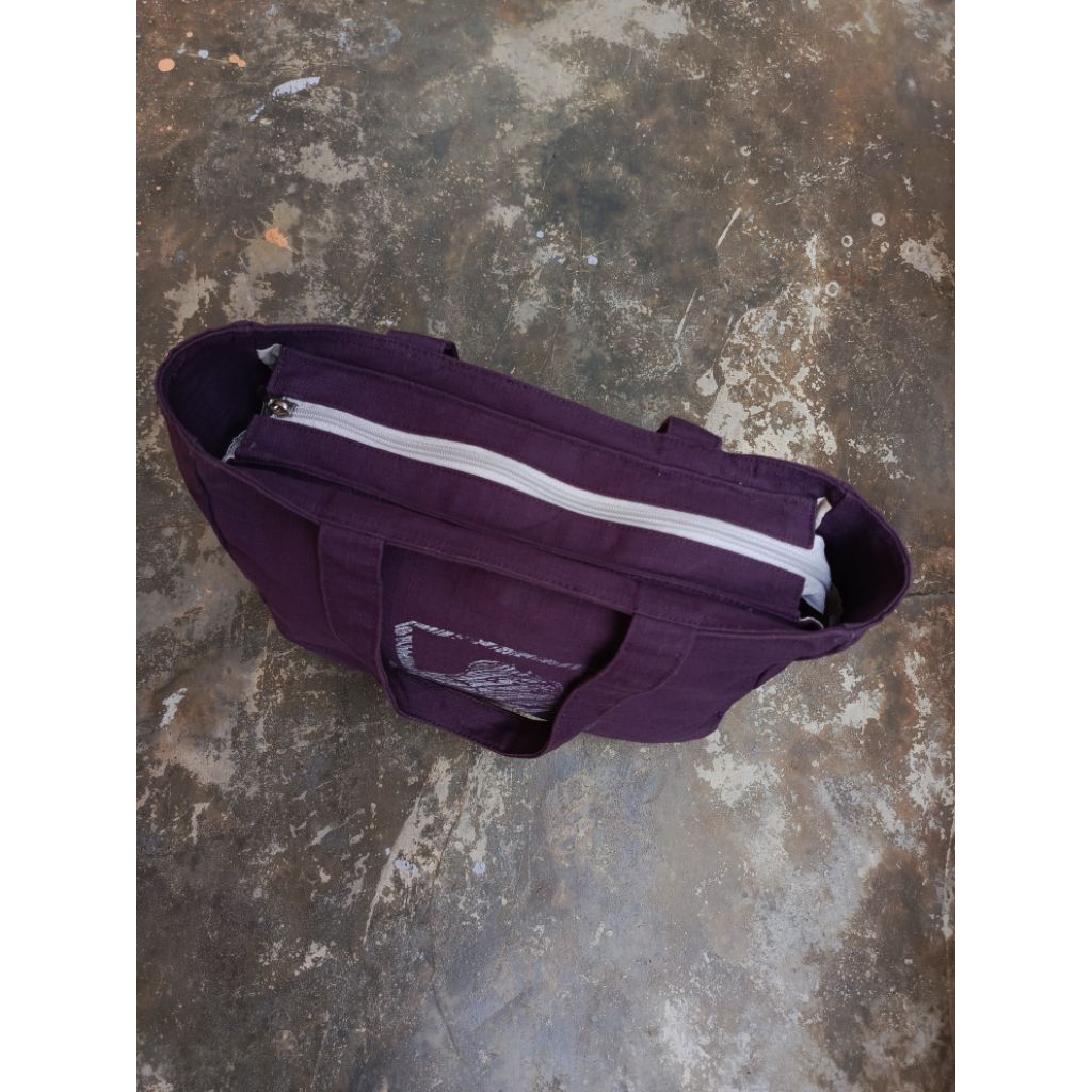 totebags catton canvas katun kanvas XLarge second brand tas jinjing bekas cloutch seken luxury lucur