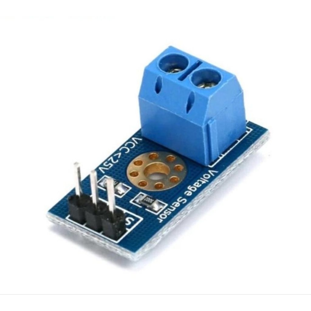 Sensor Voltase Voltage Tegangan Listrik DC
