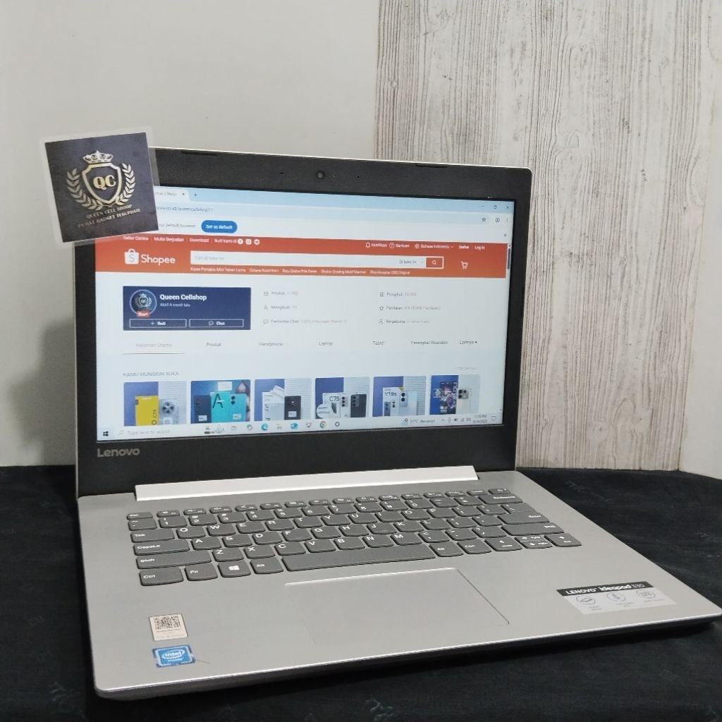 LAPTOP LENOVO IDEAPAD 330 81D0 CELERON N4100 4GB 14INCH SECOND BERGARANSI