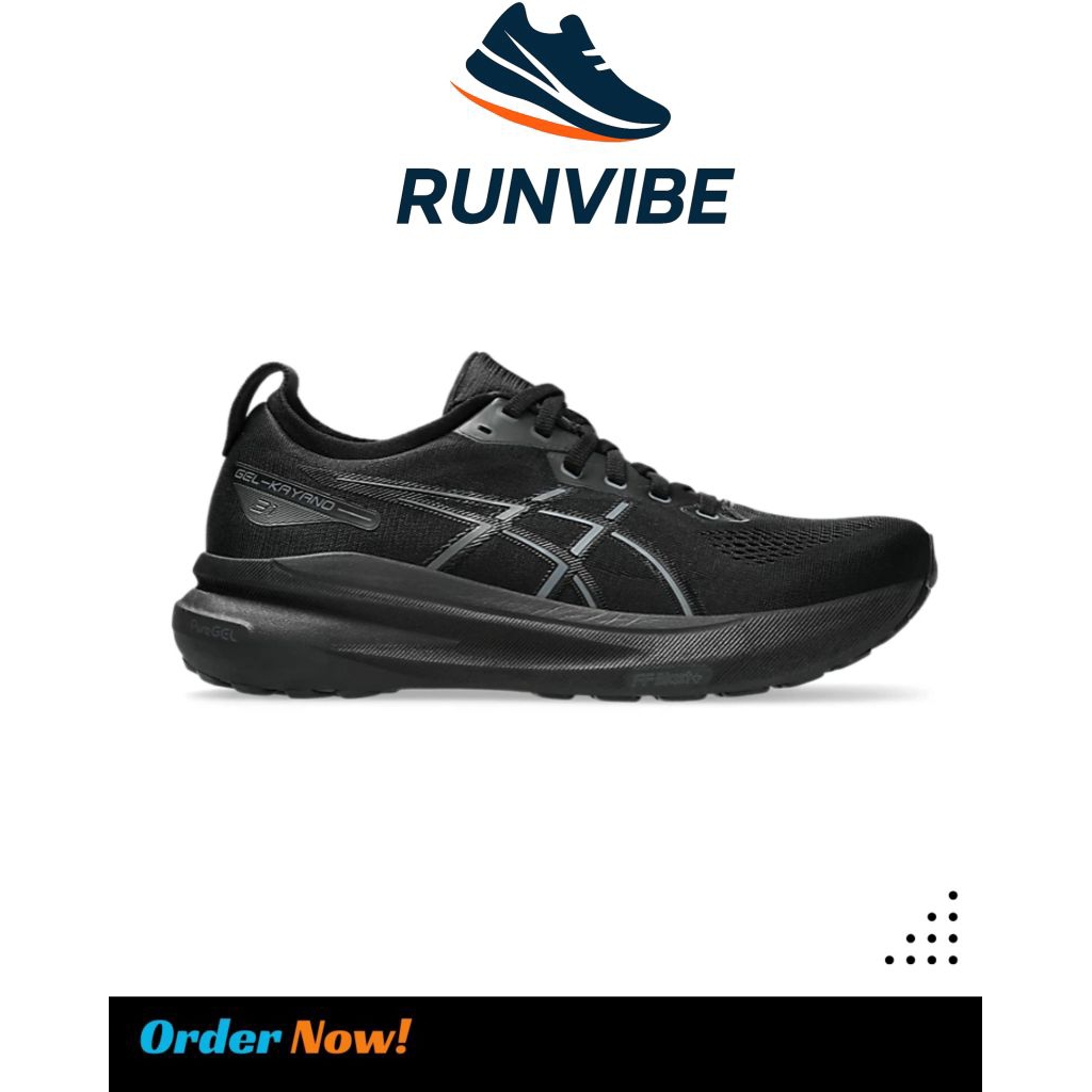 Sepatu Running Asics Gel-Kayano 31 Black/Black