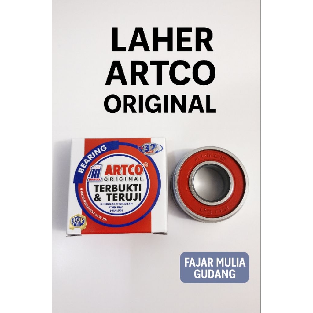 Laher Bearing Gerobak Dorong ARTCO Original 6203 | Sparepart Roda Gerobak Sorong Tahan Lama