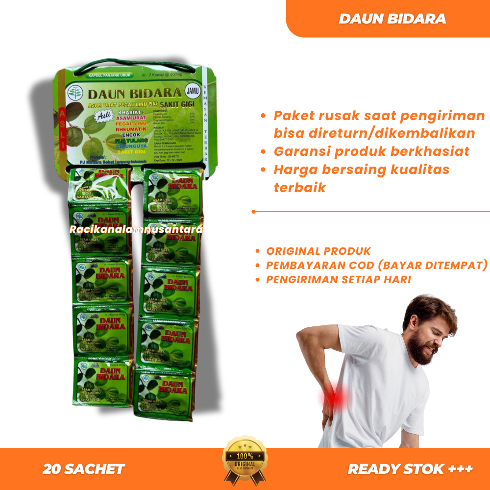 Daun Bidara Renceng 20 Sachet Original