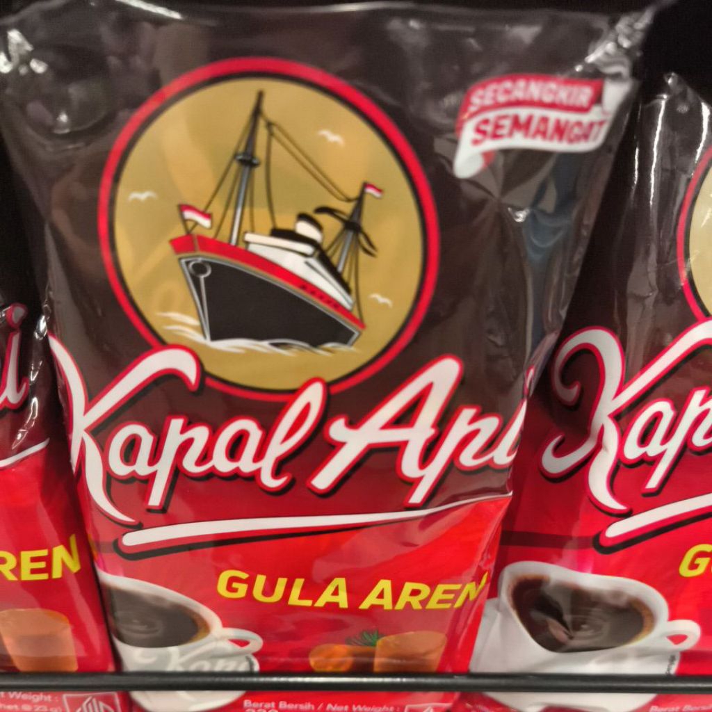 kopi kapal api gula aren - 10 sachet@23 gram