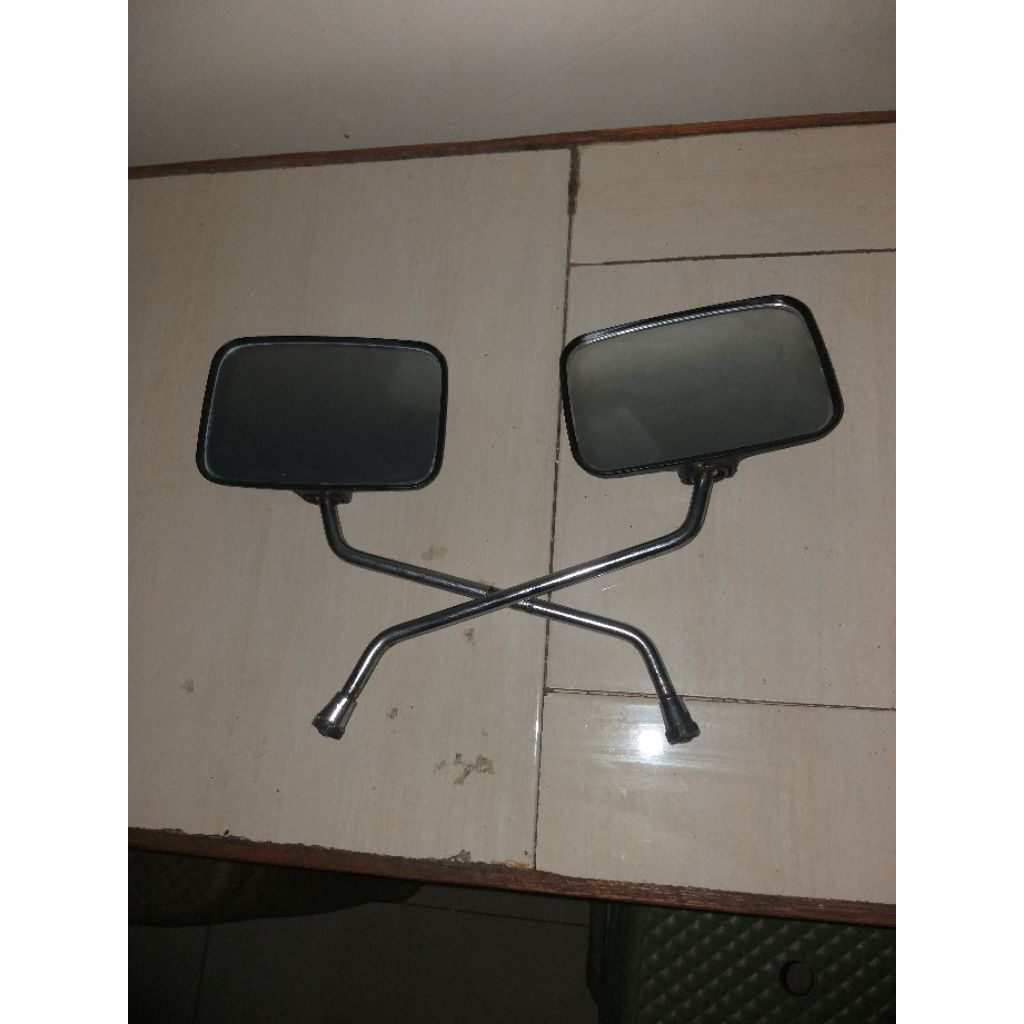 kaca spion suzuki fr80 fr70 fr 80 70 kotak ori original bekas second drat 12