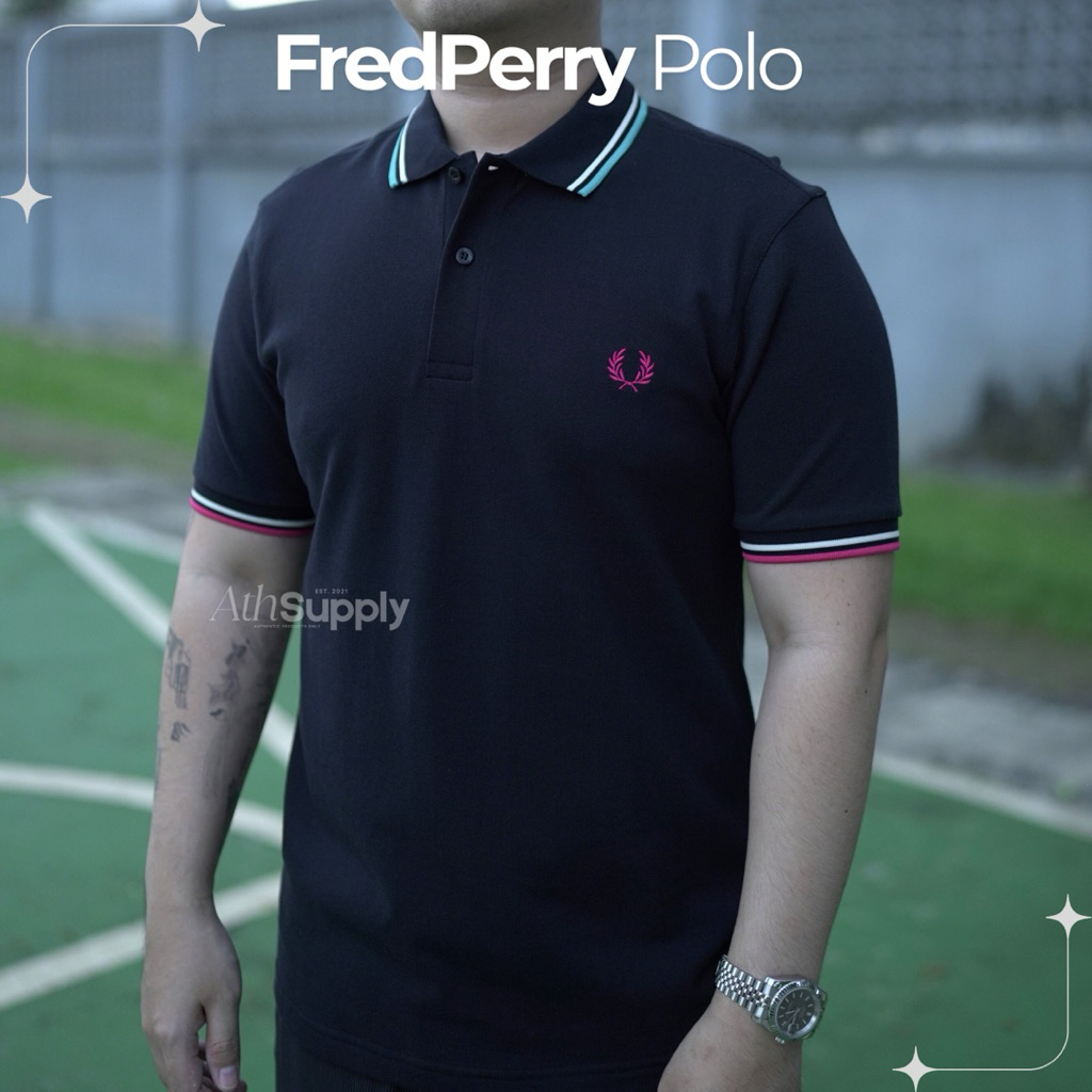Fred Perry x beams polo 100% original