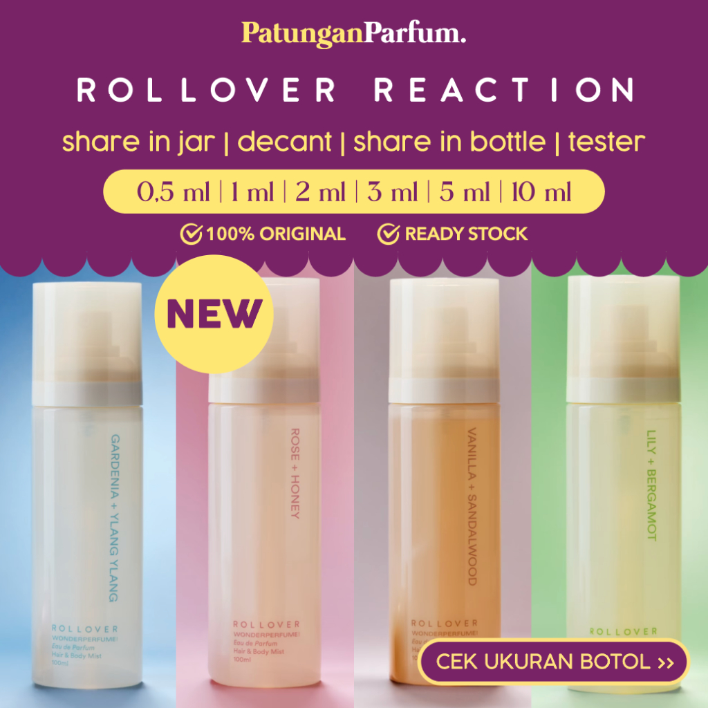 Decant Rollover Reaction - Hair & Body Mist | Neroli Iris Vanilla Sandalwood Gardenia Ylang Ylang Ca