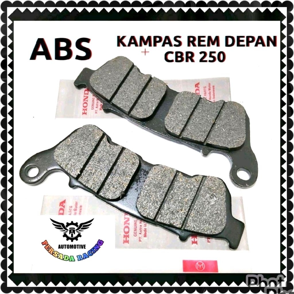 Kampas Rem Depan CBR 250r / CBR 250 Thailand ABS