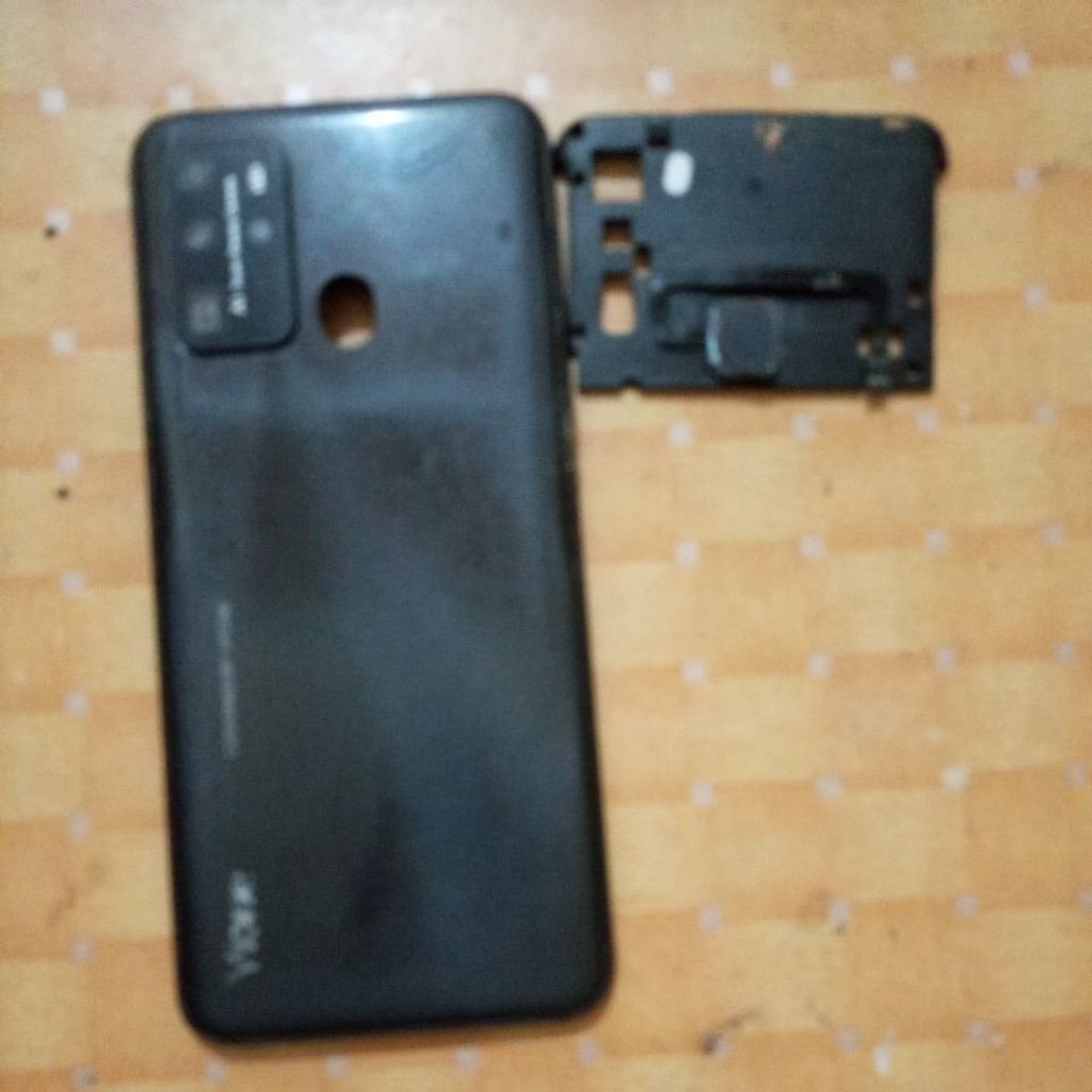 bacdoor+tutup mesin+ fingerfrint hp cina VFone ori copotan