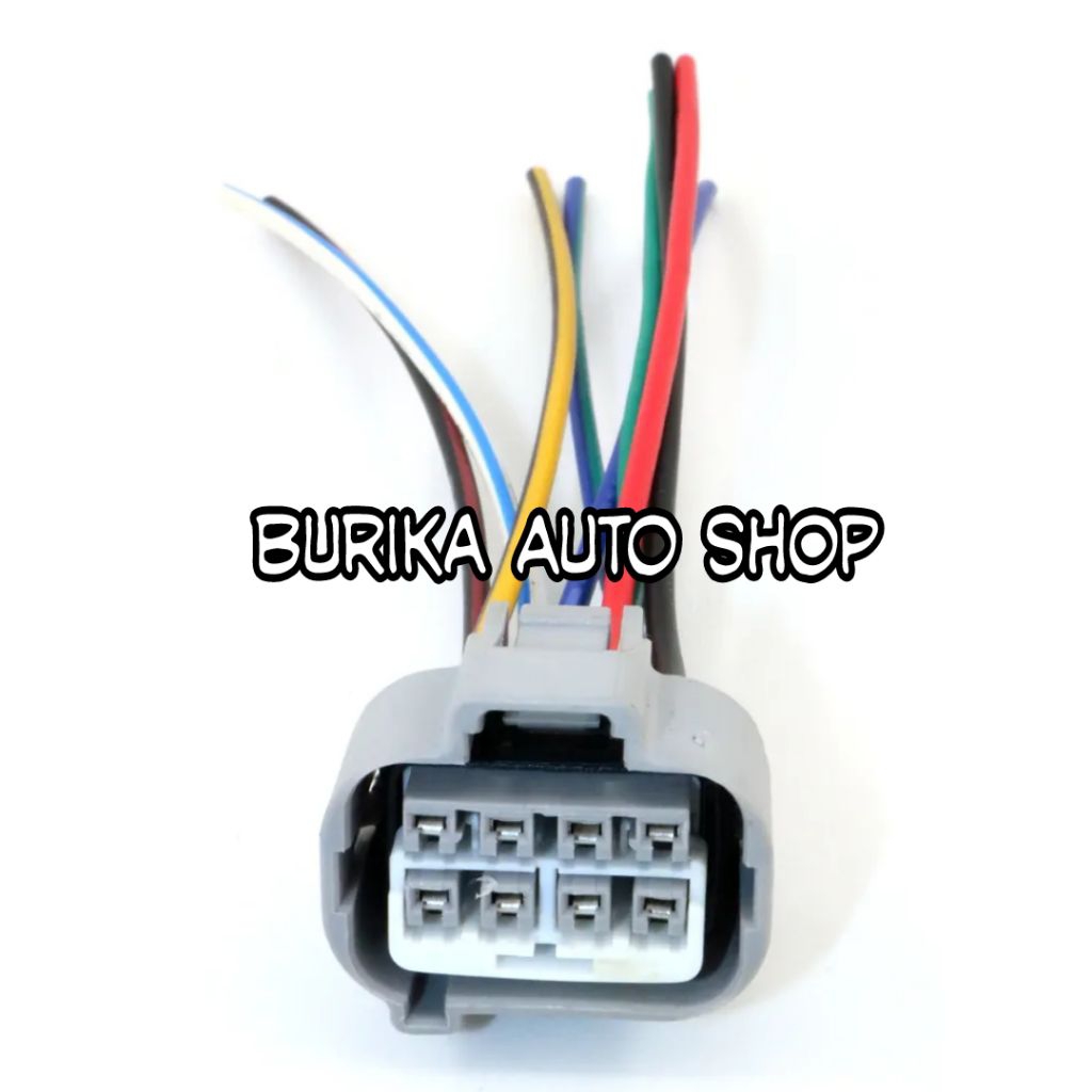 Socket Soket Headlamp Lampu Depan Toyota Innova Venturer Fortuner Vrz Gr Srz Pin 8 female