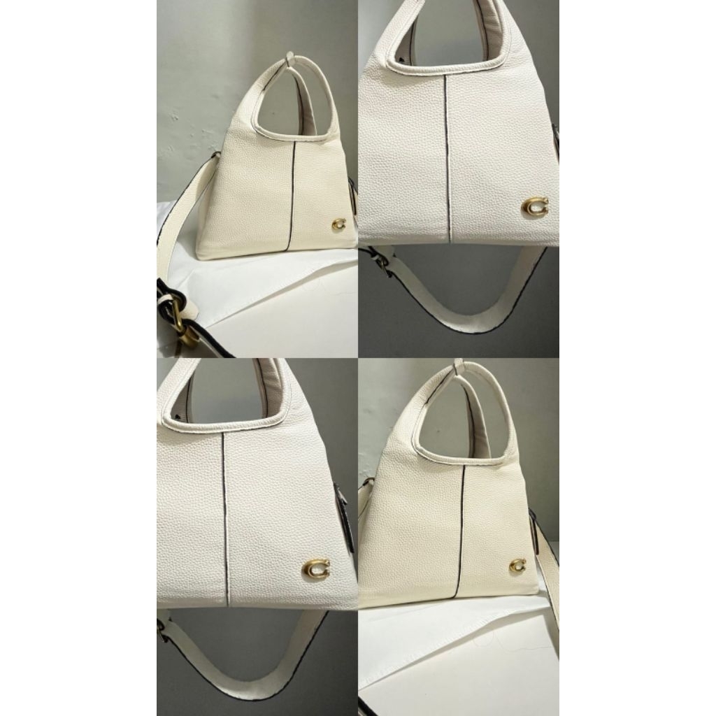 Preloved tas coach putih bw