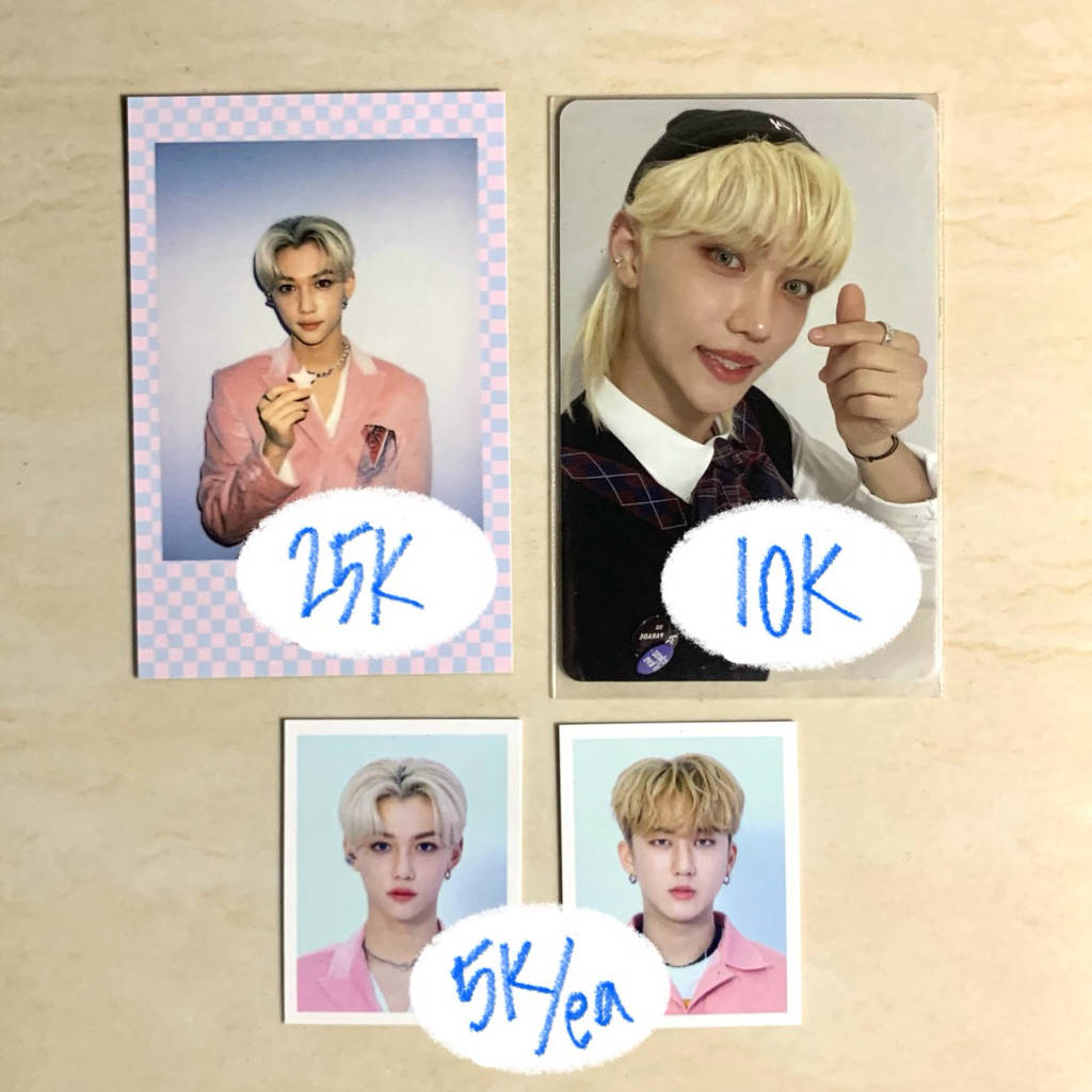 photocard felix stray kids skz pola chocolate factory pob christmas evel cevel jyp id photo felix ch