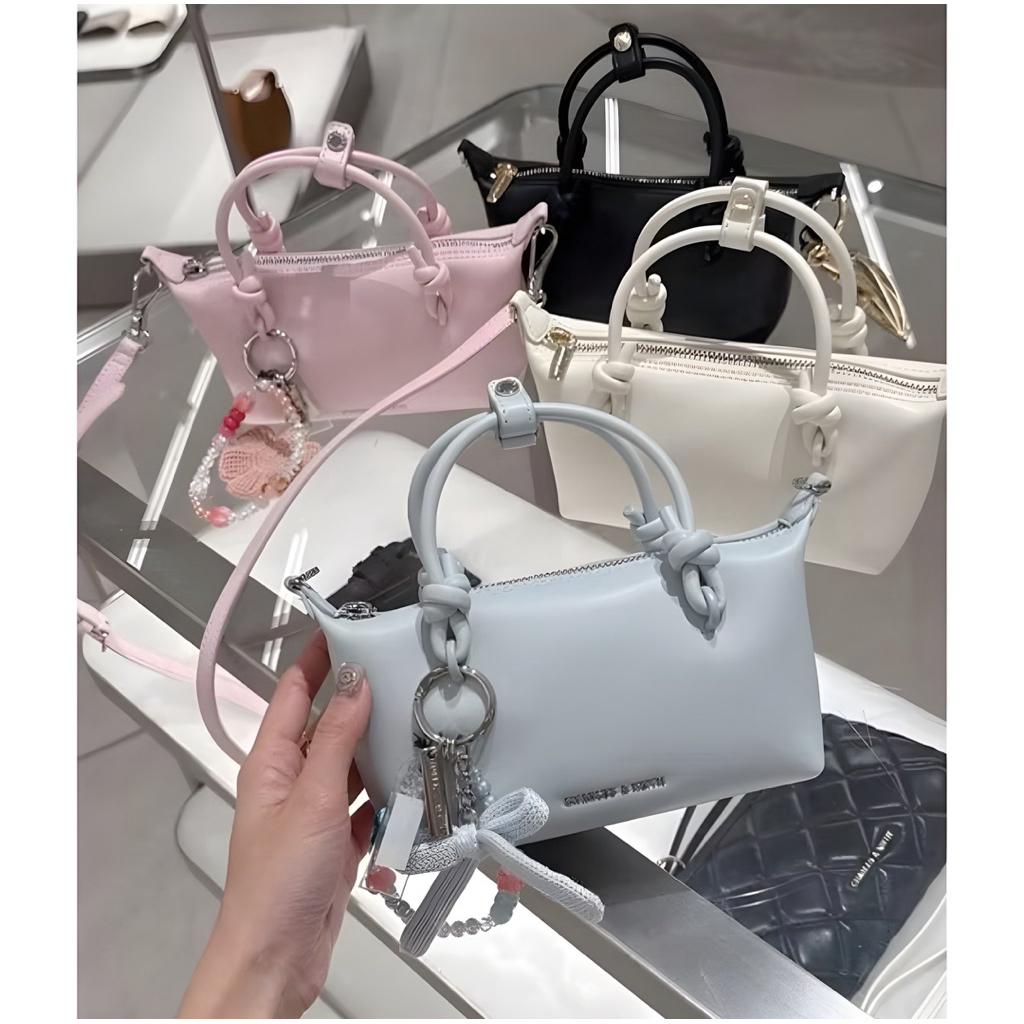 CK Sammie Knotted-Handle Two-Way Backpack