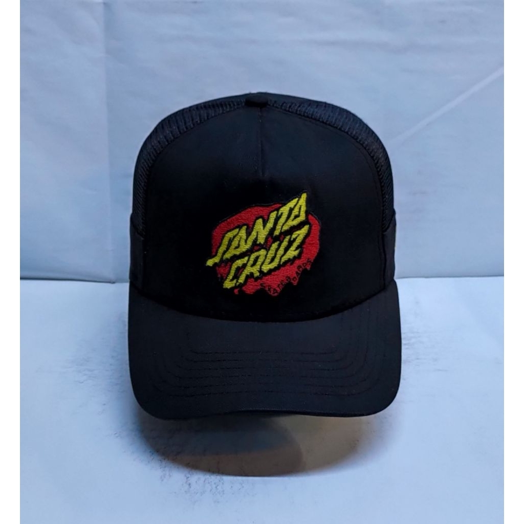 Topi New Era x SANTA CRUZ A-Frame Trucker Cap Authentic Ori 2nd