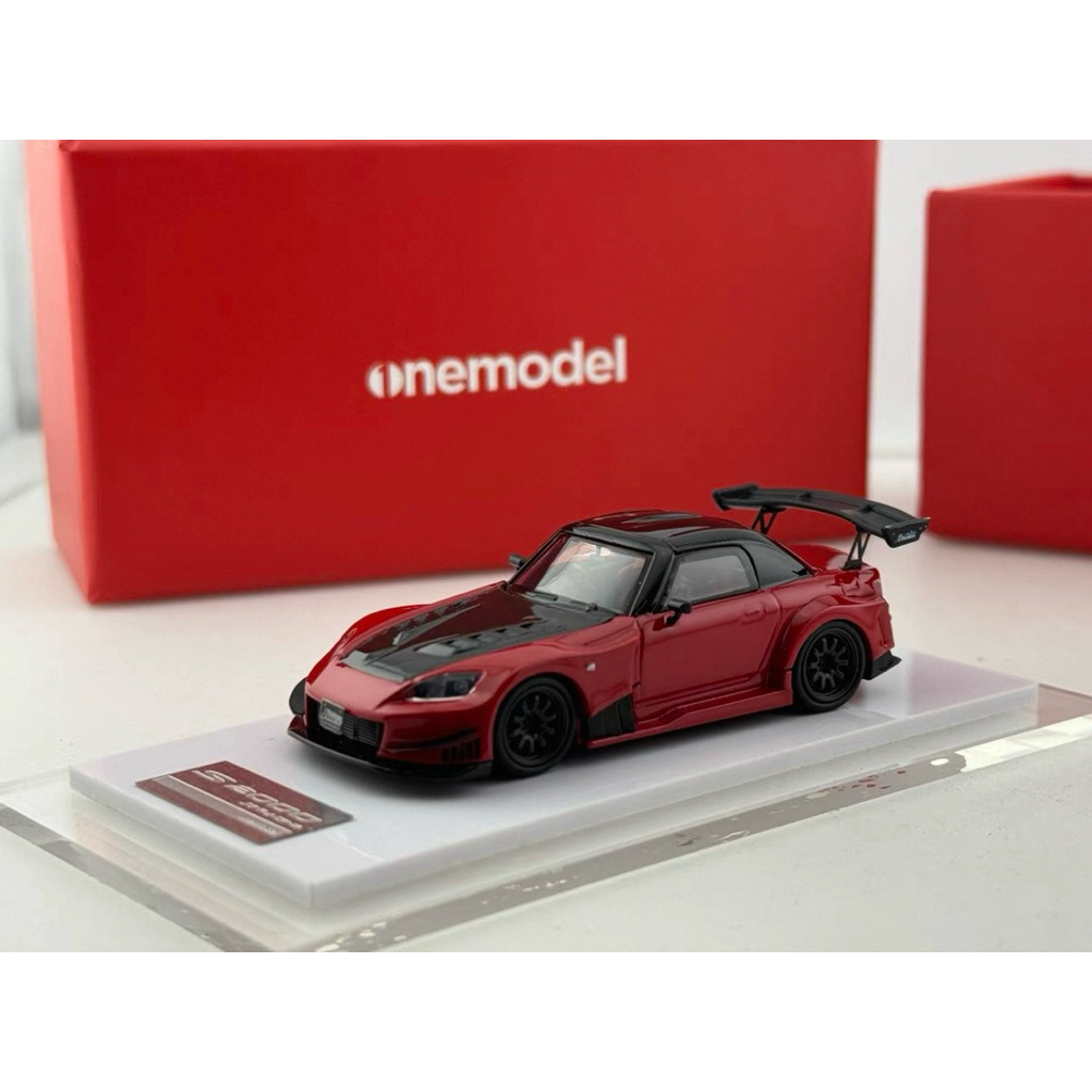 One model Honda S2000 Js racing formula red resin