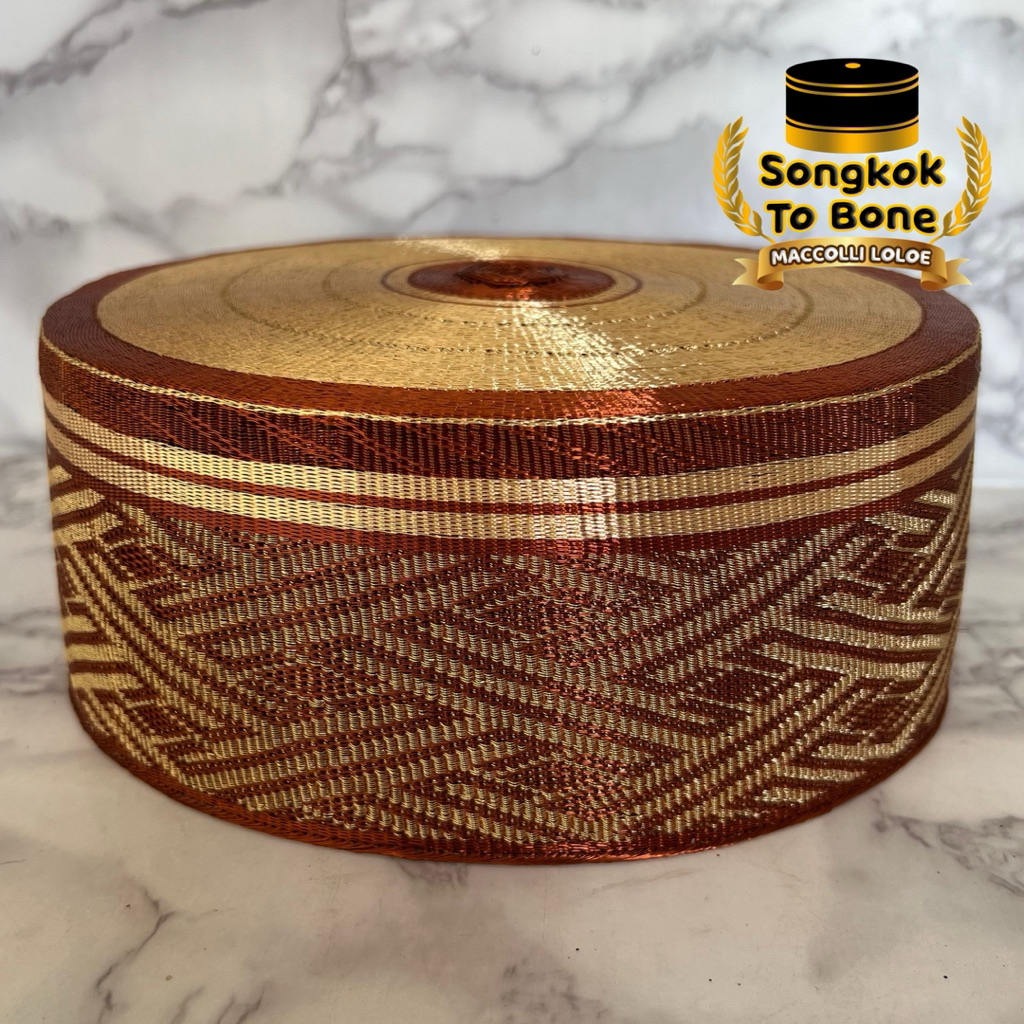 Songkok Recca Tembaga Super Premium - Songkok Bugis - Songkok To Bone