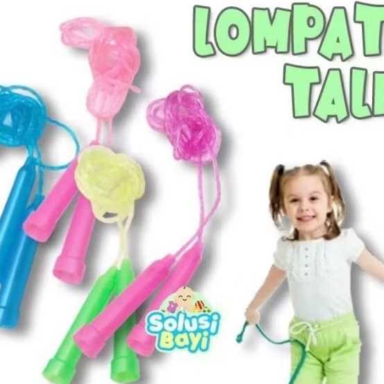 TALI LOMPAT MAINAN ANAK KECIL SKIPPING (ECER/SATUAN)