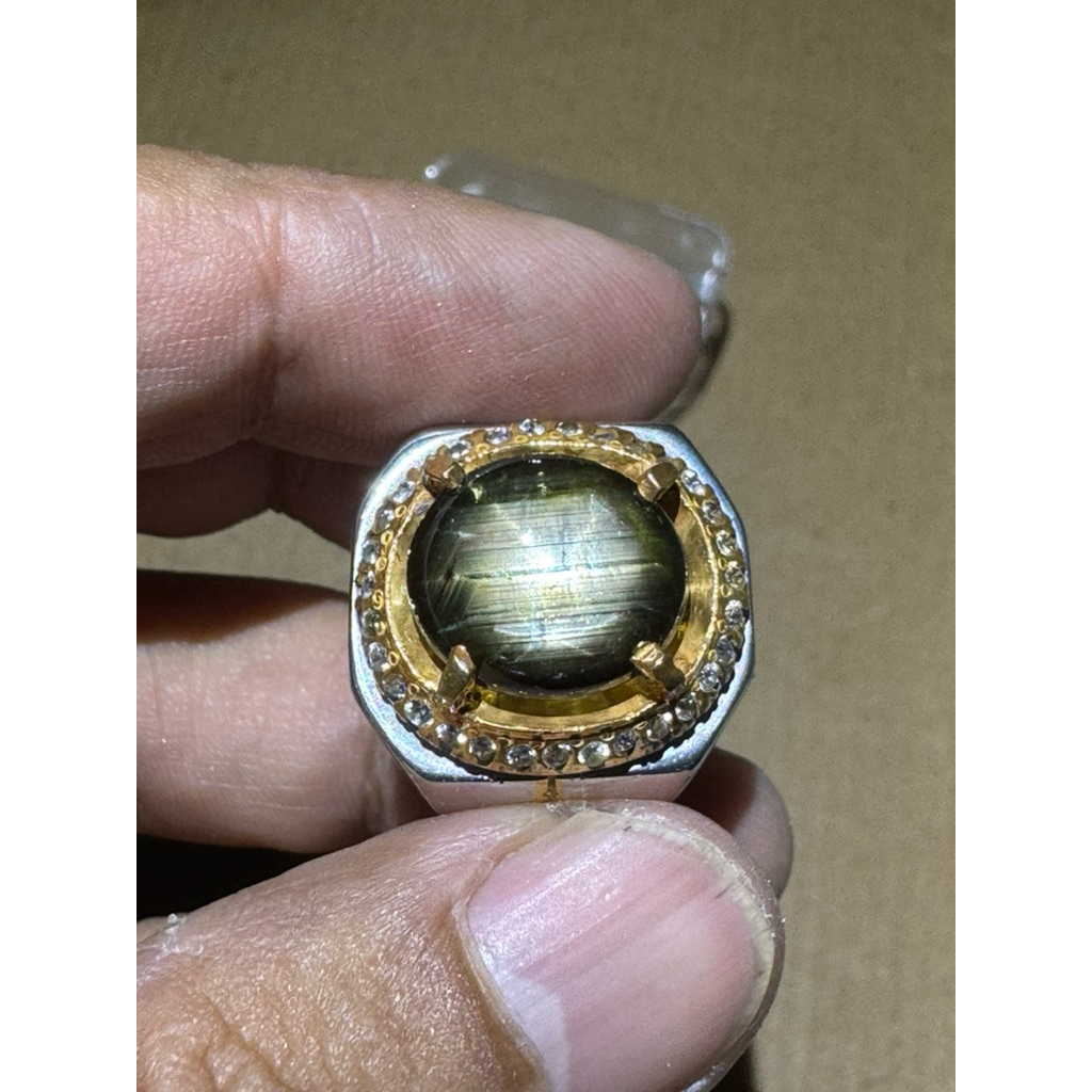 Greenish Star 12 Sapphire Thailand Surya Chandra