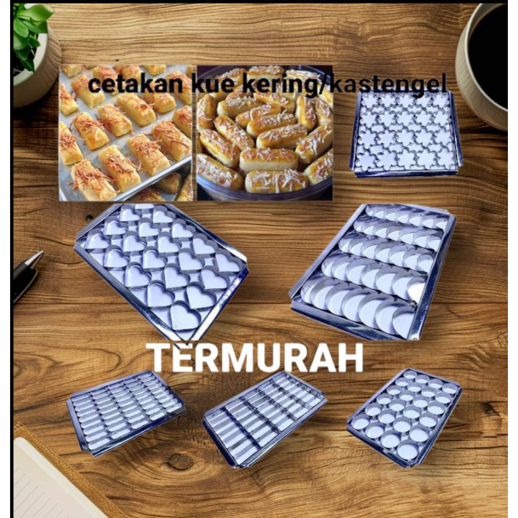 cetakan kue kering/cetakan kue nastart/cetakan kastangel/ cetakan kue kacang berbagai bentuk