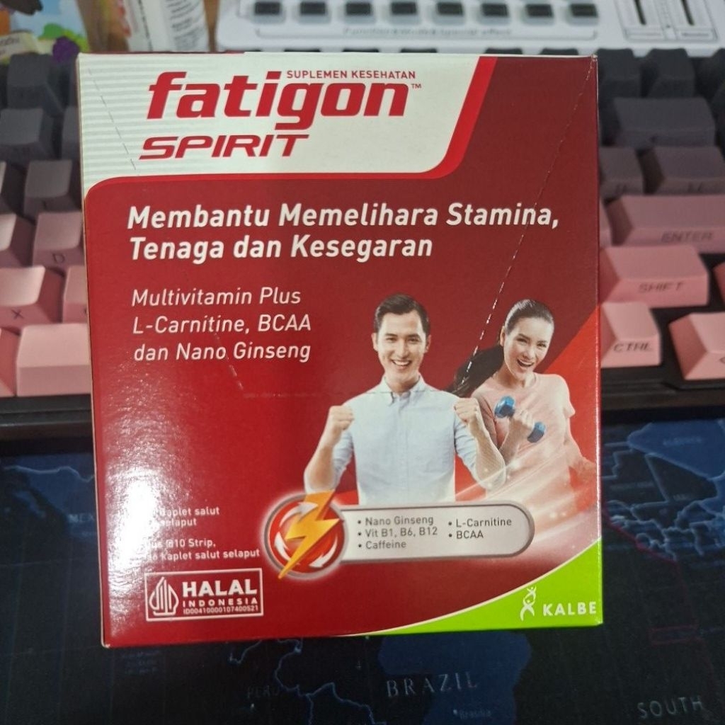 Fatigon Spirit vitamin stamina dewasa