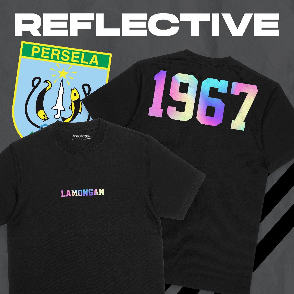 KAOS LAMONGAN 1967 PELANGI//KAOS PERSELA LAMONGAN
