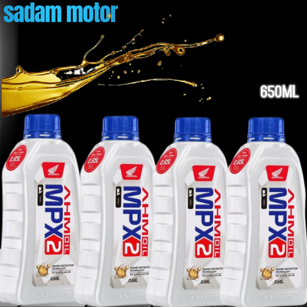 Oli MPX2 0,65L Beat Scoopy Genio AHM Original Honda / Oli Mpx2 Matic