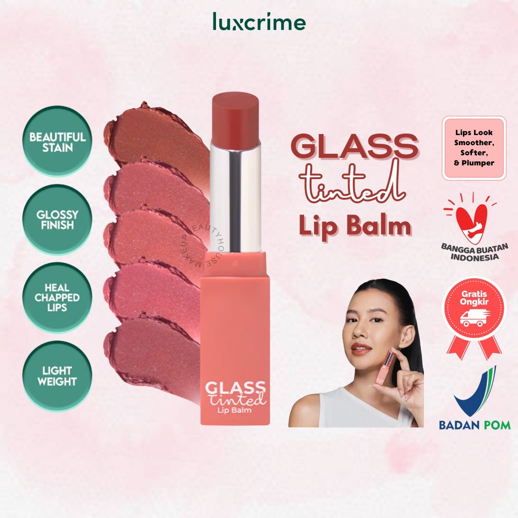 LUXCRIME - Glass Tinted Lip Balm