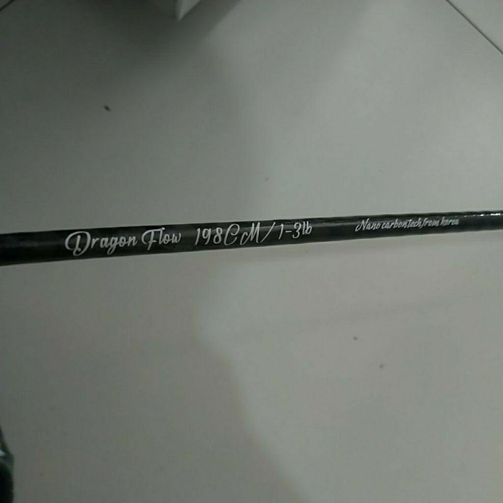 BLANK/BAHAN JORAN UL DRAGON FLOW 198CM 1-3lb dan 2-6lb(Free Packing Pipa)