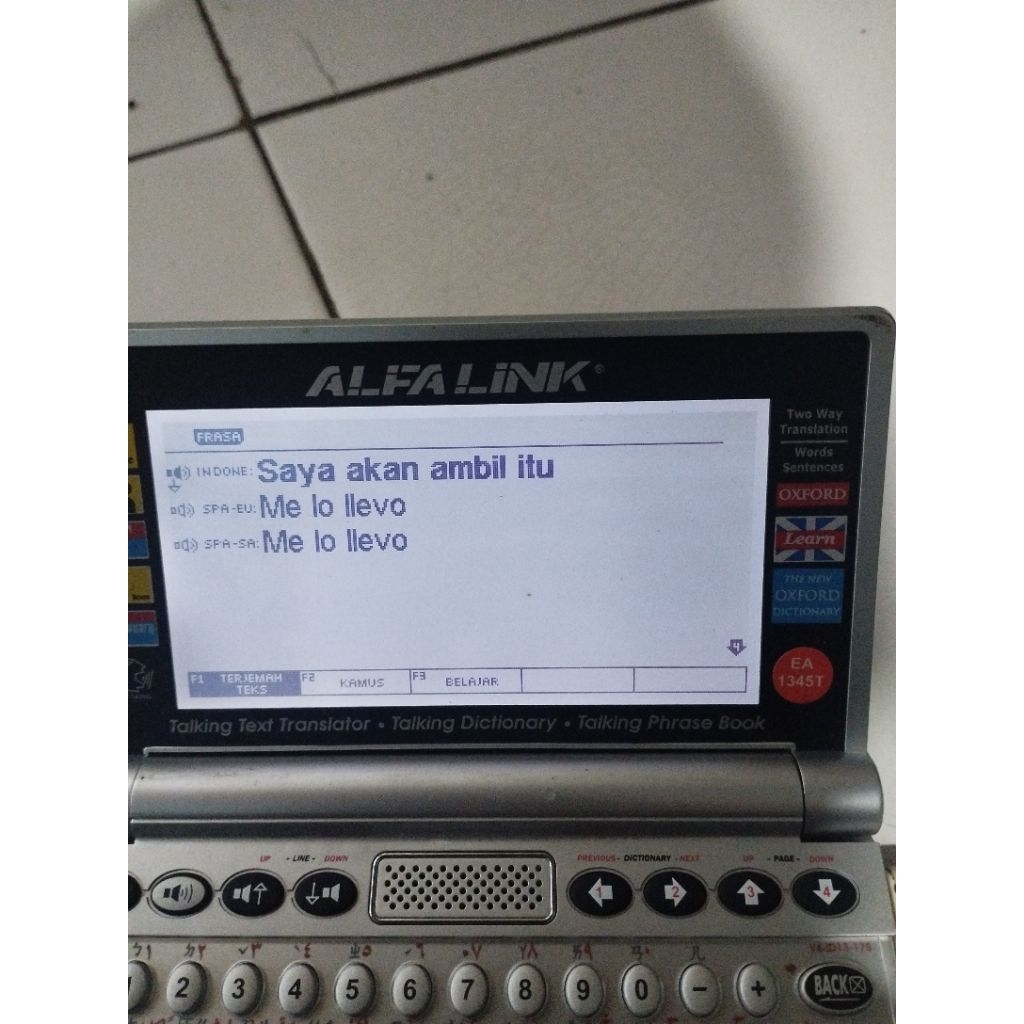 alfalink ea-1345t kamus digital second