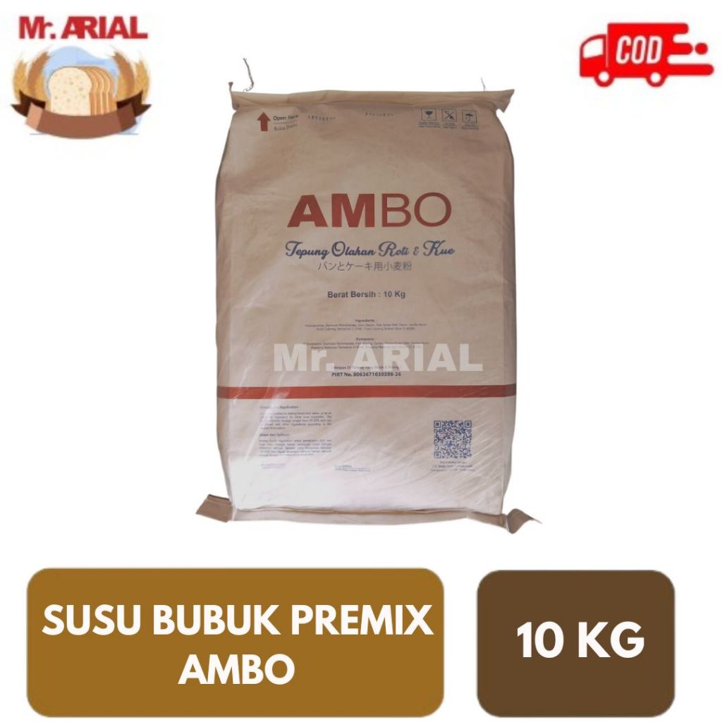 Ambo Susu Bubuk / Susu Premix / Milk Replacer 10 kg