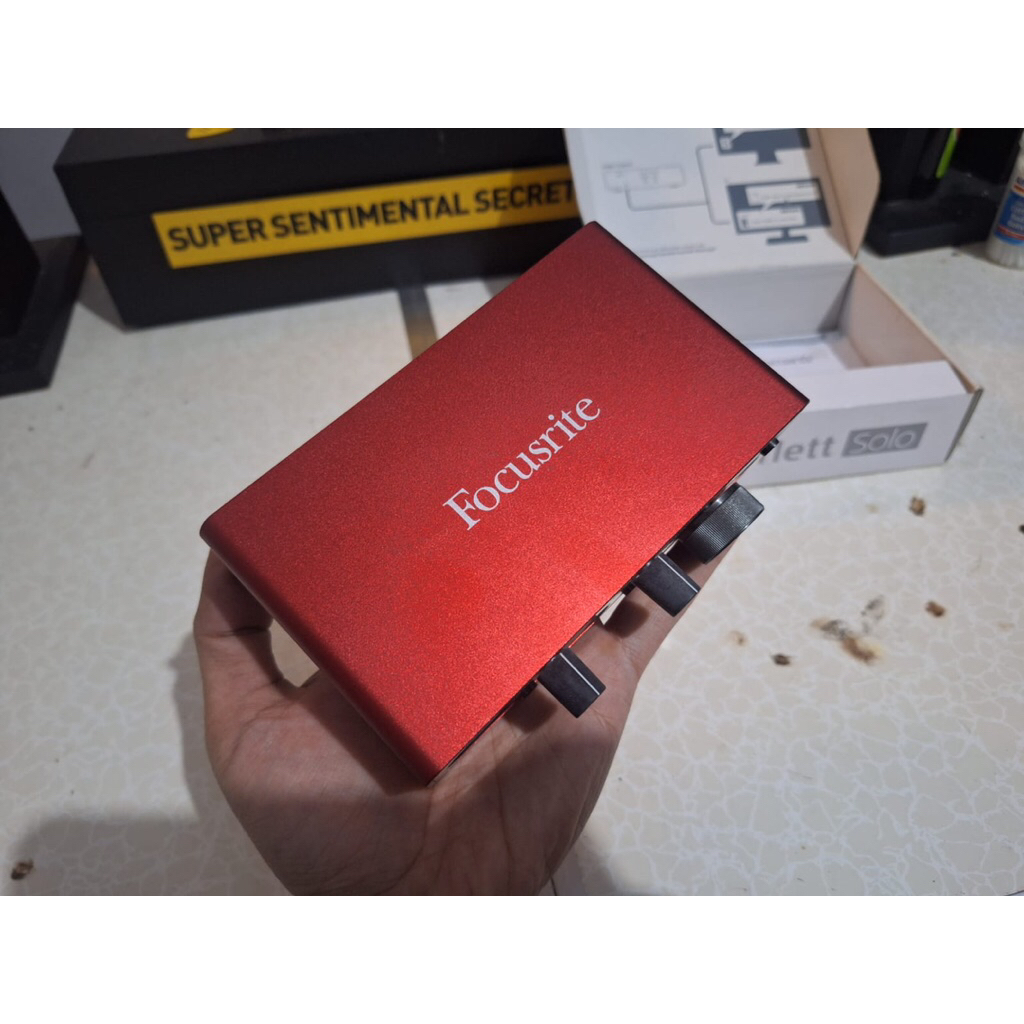 Focusrite Scarlett Solo 3rd Gen || barang second