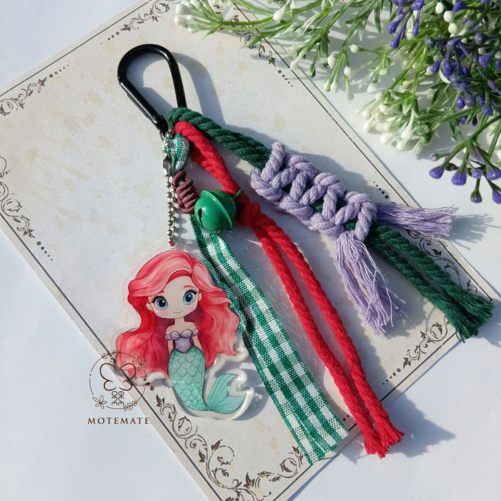Motemate - Disney Princess Bag Charm & Keychain