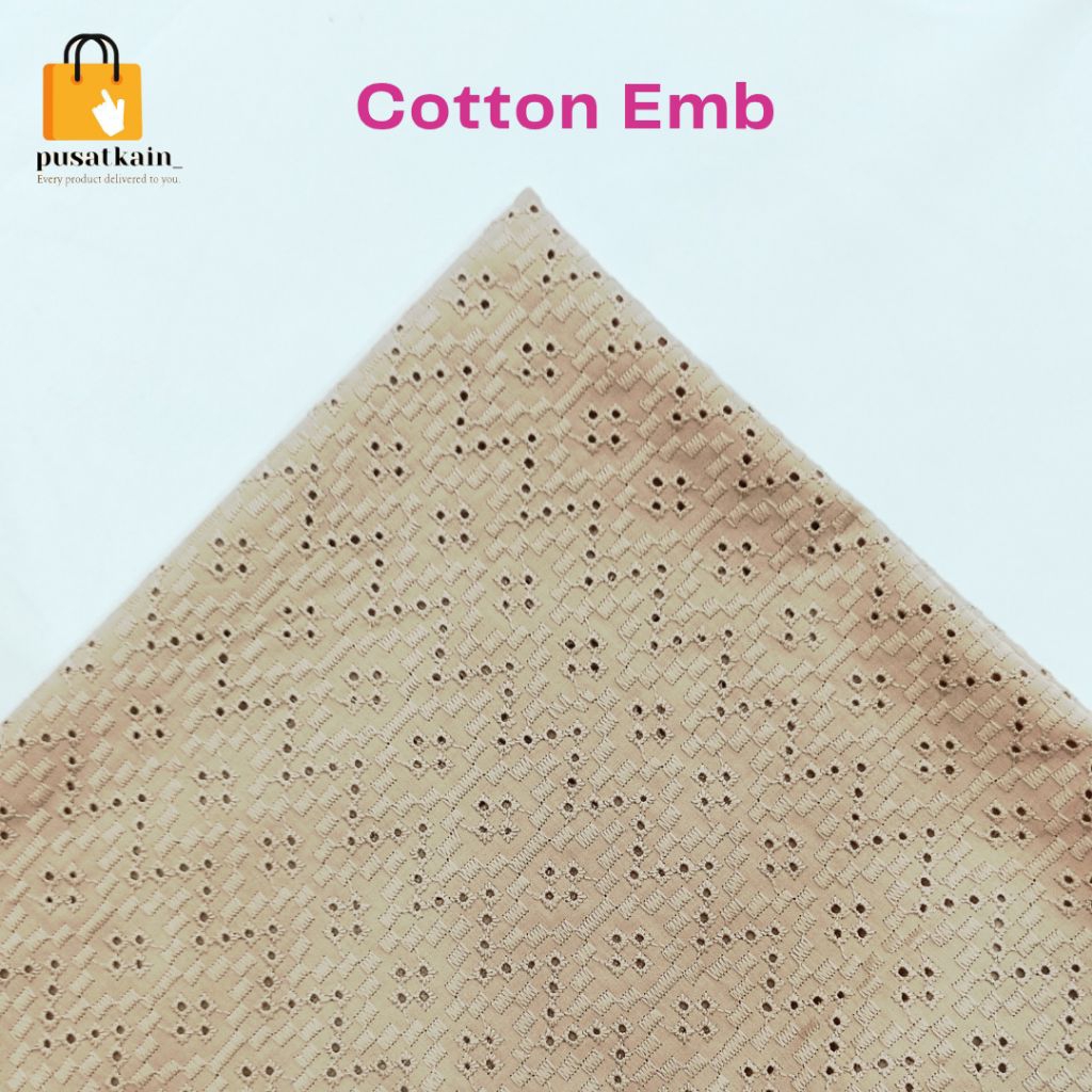 Cotton Emb/ Cotton Embroidery / Cotton Bordir / Katun / Kain Katun / Katbol / Katun Motif / Bordir /