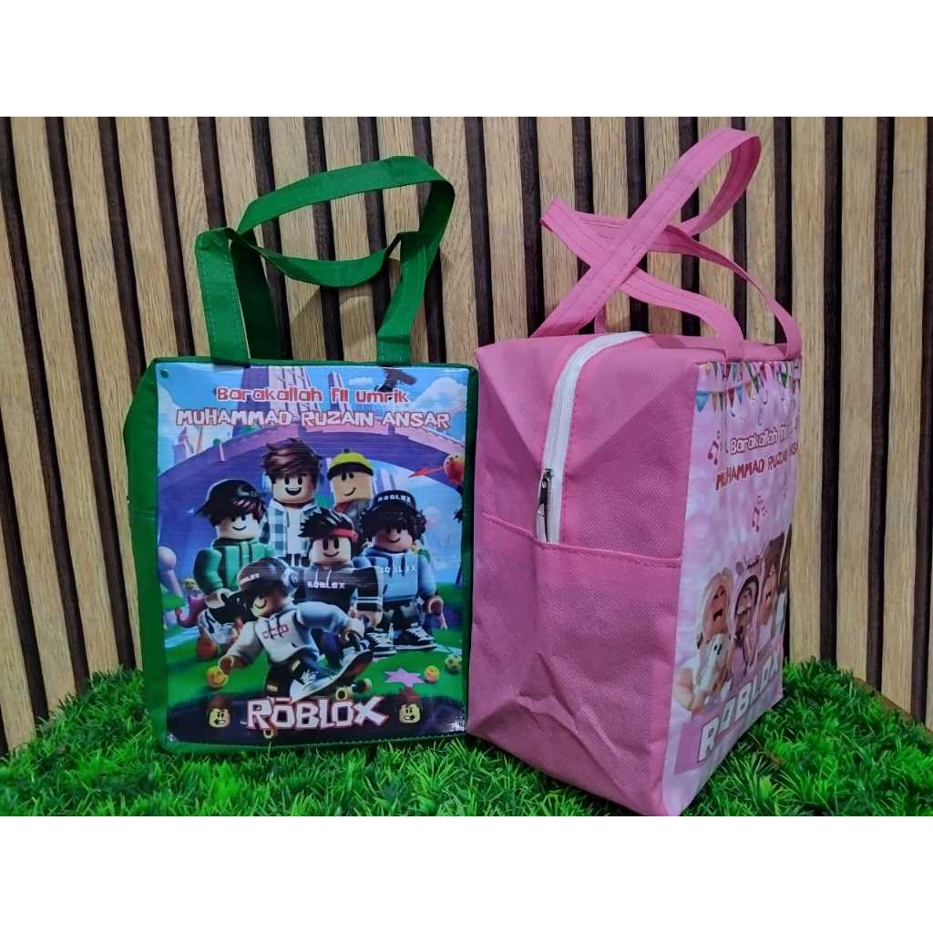 TAS ULANG TAHUN RESLETING TEMA ROBLOX