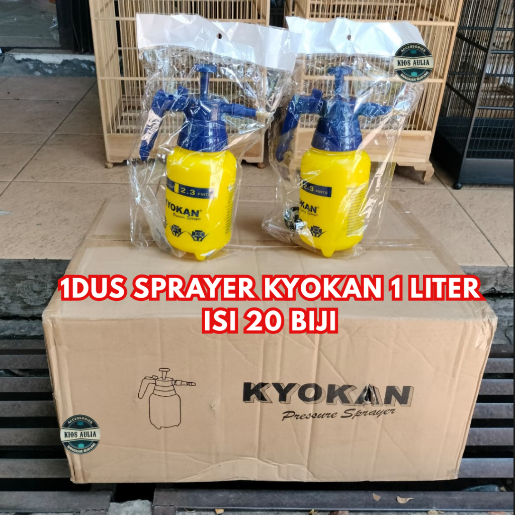 1 DUS KYOKAN 1LITER SPRAYER SEMPROTAN KYOKAN 1 LITER 1 DUS ISI 20 BIJI