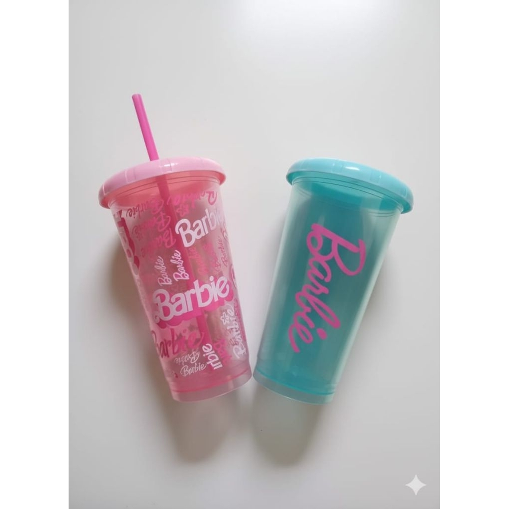 botol minum Barbie miniso Tumbler