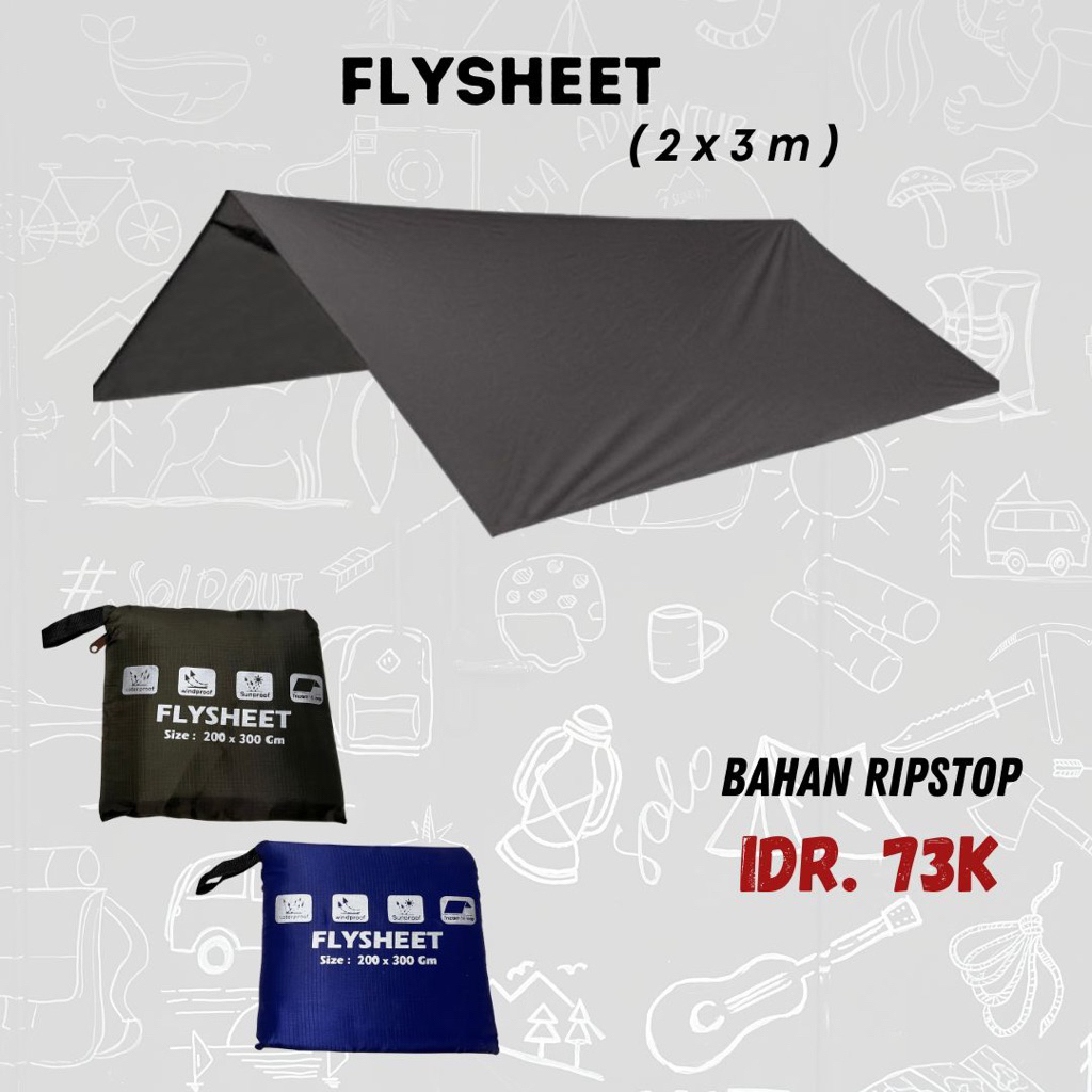 FLY SHEET RIP STOP