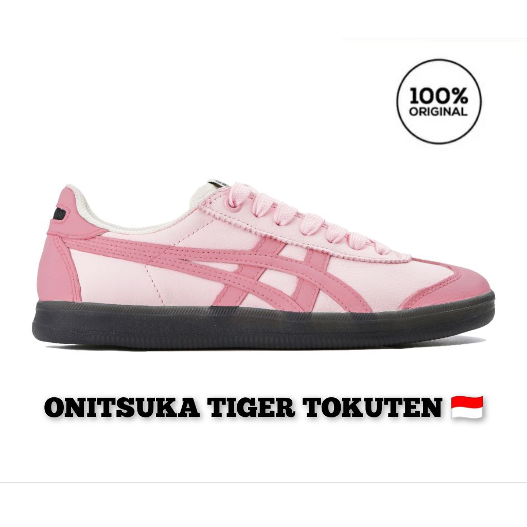 Sepatu Wanita Original - Sepatu Sneakers Wanita - Tokuten Pastel Pink Women's Original Onitsuka Tige