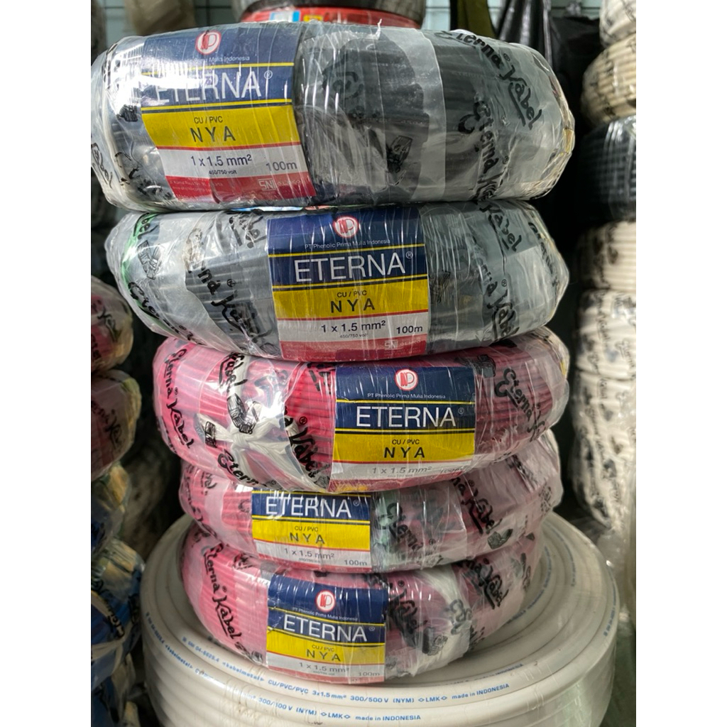 KABEL NYA 1x1,5 ETERNA  @100M