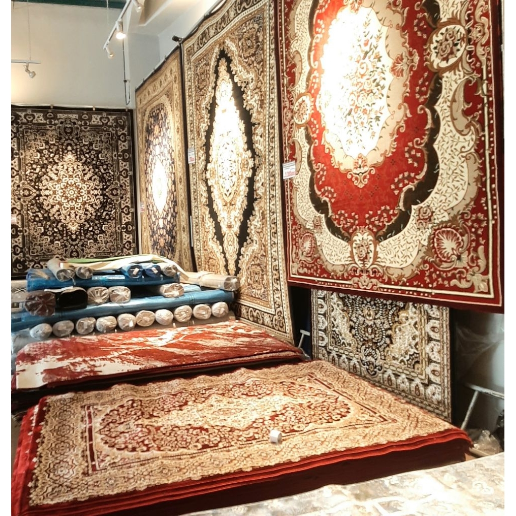 Karpet Abstrak Minimalis | Karpet Lantai Ruang Tamu Nordic | 170 X 230