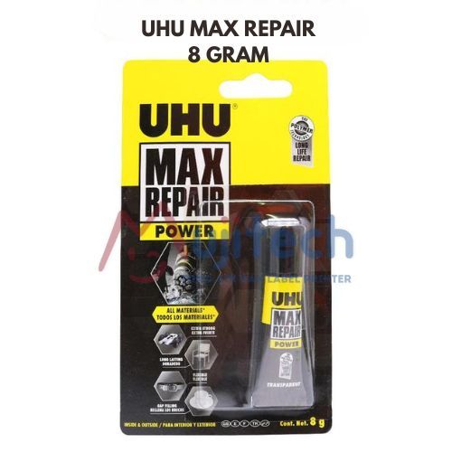 LEM UHU MAX REPAIR SUPER KUAT KACA BESI KULIT KAYU
