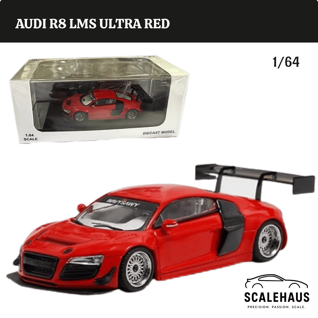 LMLF 1/64 Audi R8 LMS Ultra Red