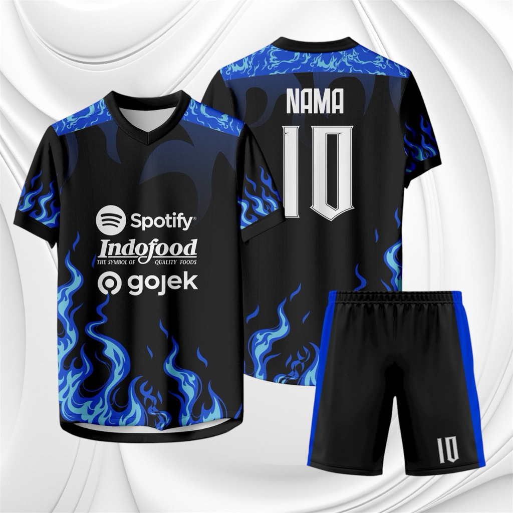 Setelan Jersey Bola Team Custom – Bisa Satuan / Grosir – Desain Sendiri