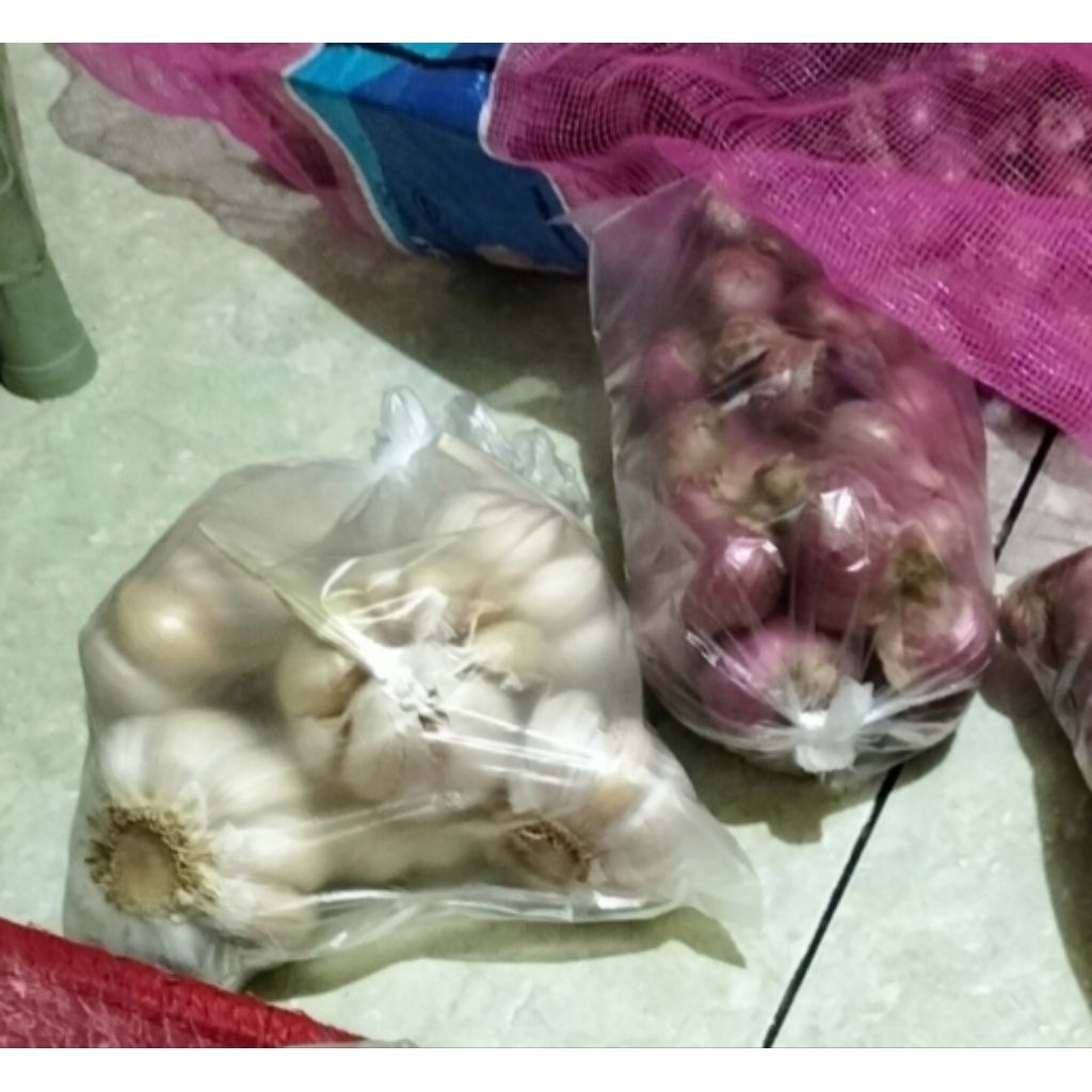 bawang merah mix bawang putih 1kg