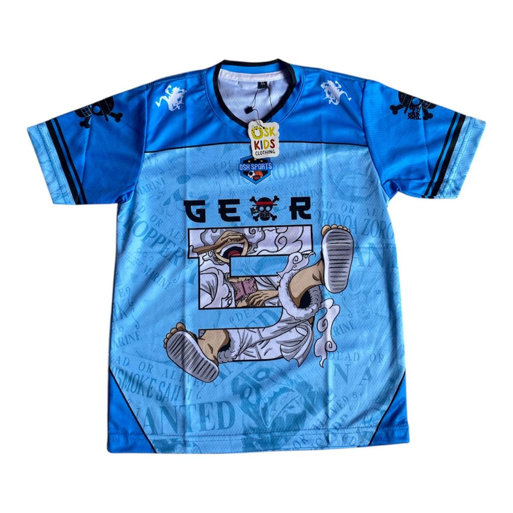 RJA PROJECT Jersey Kids ONE PIECE Series / Jersey Anak / Kaos Anak Laki Laki / Jersey Basket Anak
