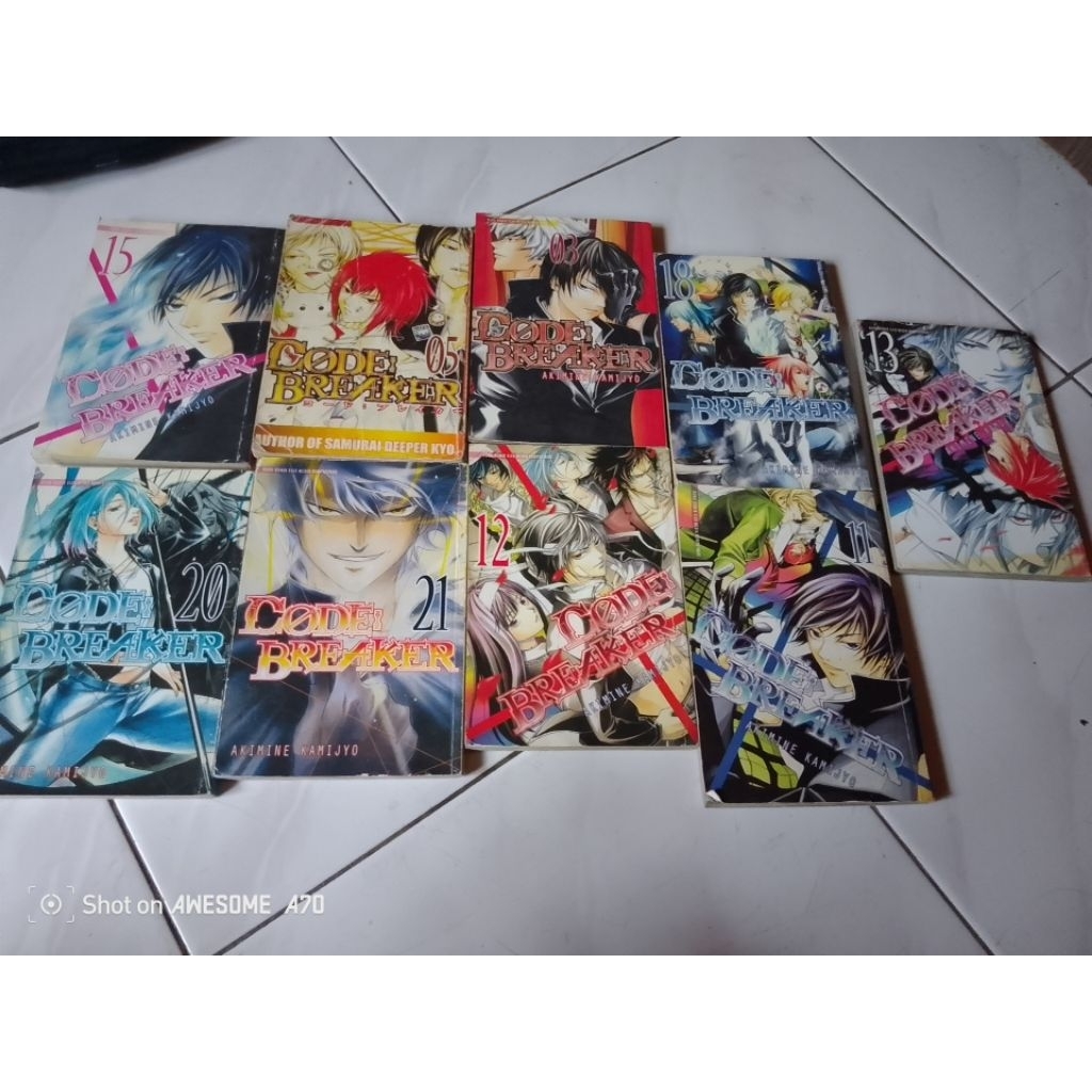 komik manga code breaker seken