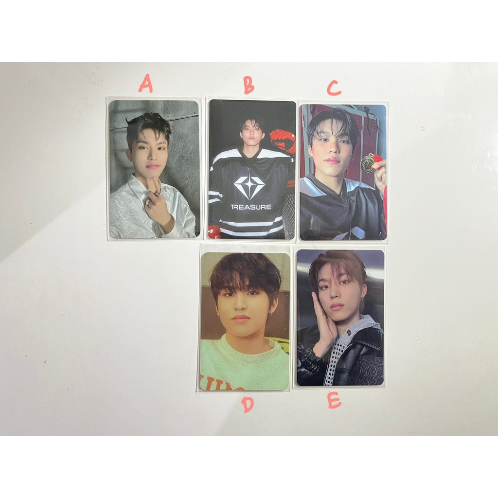 Photocard Official Treasure Jeongwoo Love Pulse Pleasure Season Greetings Reboot